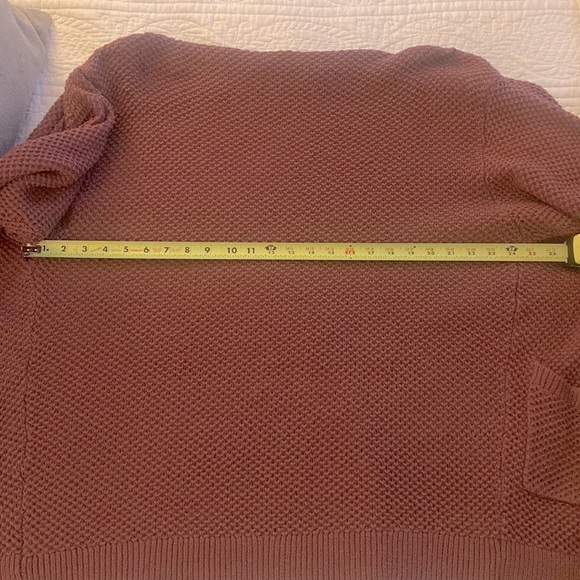 Blush Express Open Cardigan with 2 Front Pockets - Picture 5 of 5